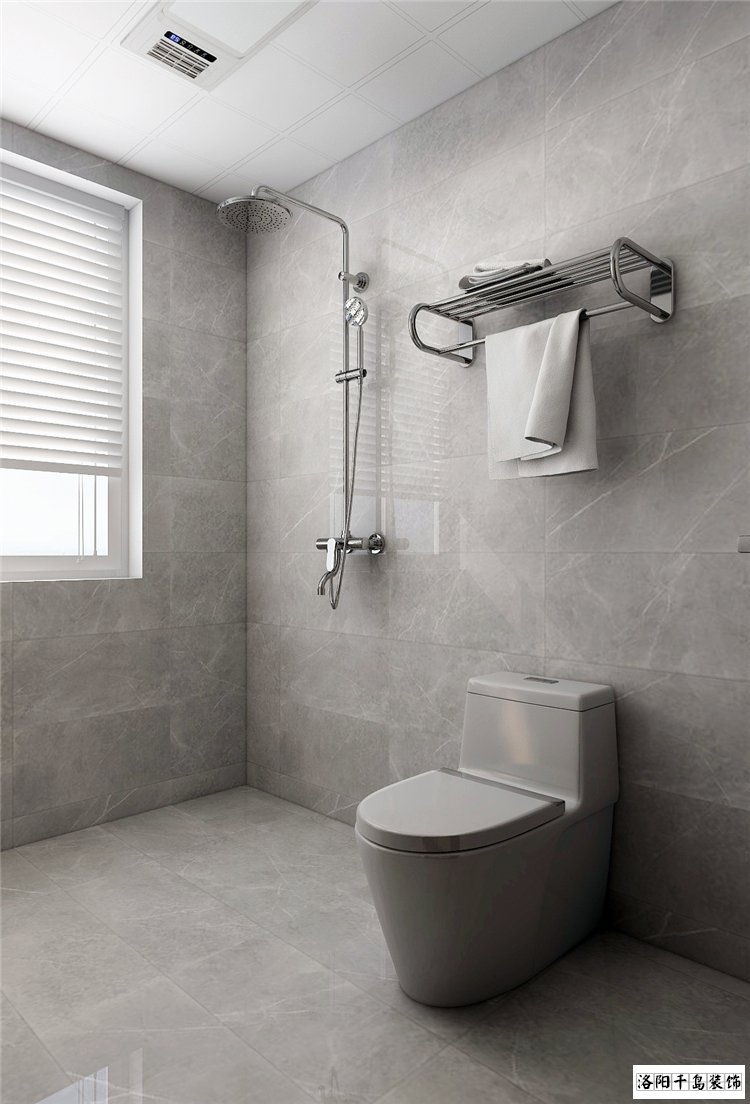 新中式客衛濕區裝修效果圖