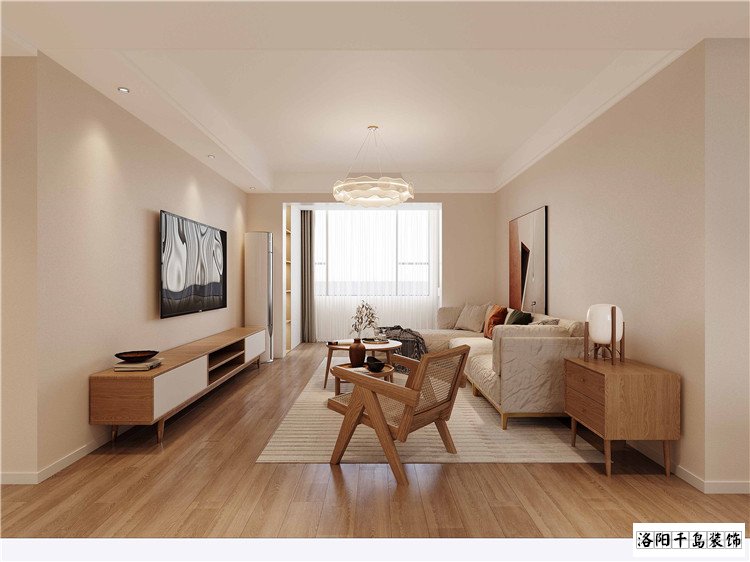 北歐風客廳裝修案例