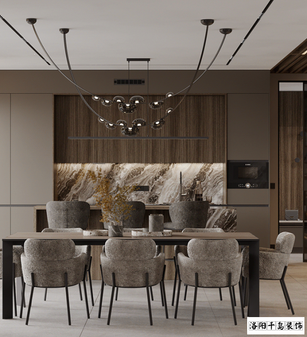 洛陽意式極簡風餐廳裝修案例