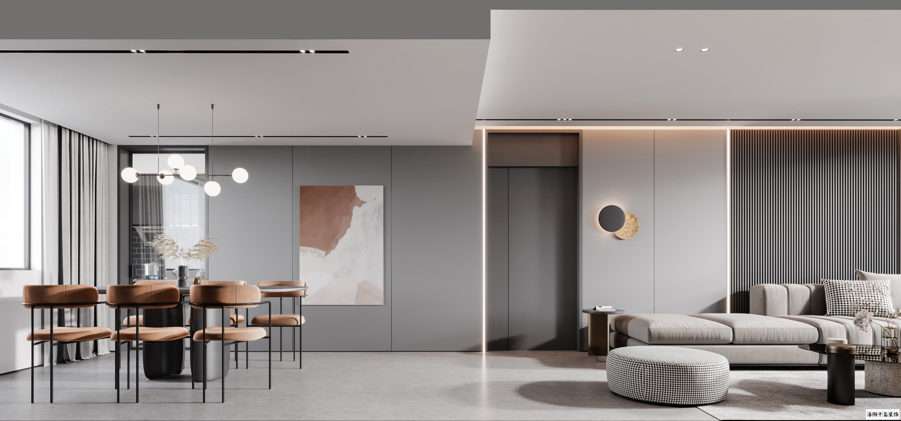 極簡風小戶型裝修案例